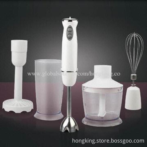 Hand blender, DC motor and chopper, mixer, potato rice, juicer extractor & whisk function